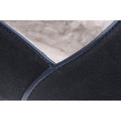 Herring Earl mens slippers in navy suede