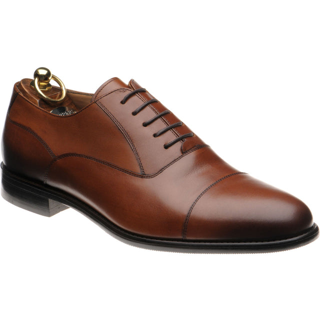 Herring Edgeware II mens hybrid-soled Oxfords in brown calf
