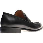 Herring Edmonton II mens hybrid-soled loafers in black calf