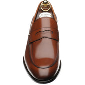 Herring Edmonton II mens hybrid-soled loafers in brown calf