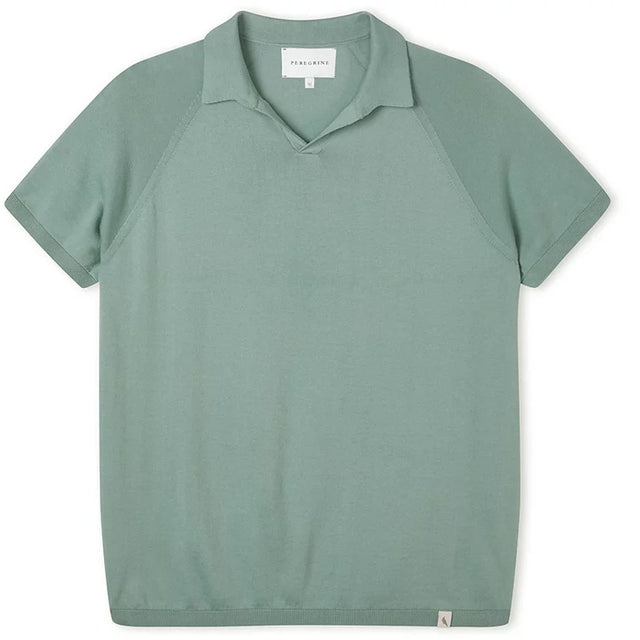 Herring Emery Polo Shirt by Peregrine in seafoam