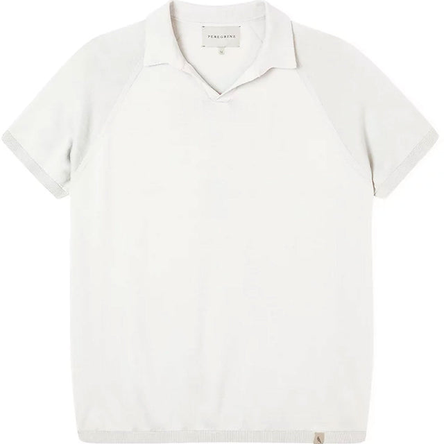 Herring Emery Polo Shirt by Peregrine in white