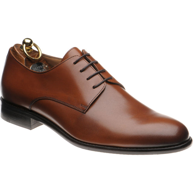 Herring Epping II mens hybrid-soled Derby shoes in brown calf