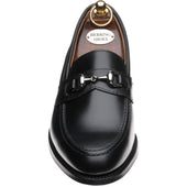 Herring Esher mens loafers in black calf
