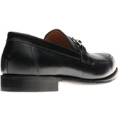 Herring Esher mens loafers in black calf