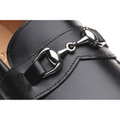Herring Esher mens loafers in black calf