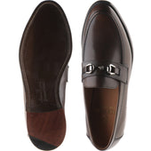 Herring Esher mens loafers in brown calf