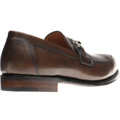 Herring Esher mens loafers in brown calf