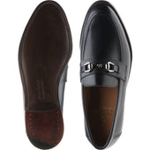 Herring Esher mens loafers in navy calf