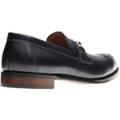 Herring Esher mens loafers in navy calf