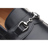 Herring Esher mens loafers in navy calf