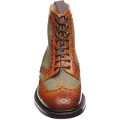 Herring Exmoor in moorland green tweed and chestnut calf
