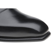 Herring Fitzrovia mens monk shoes in black calf