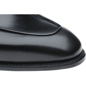 Herring Fleming mens loafers in black calf