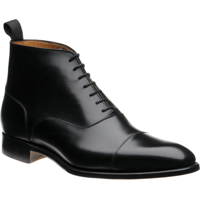 Herring Flynn mens boots in black calf