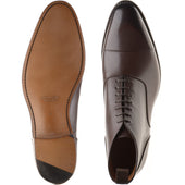 Herring Flynn mens boots in dark brown calf