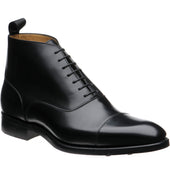 Herring Flynn R mens rubber-soled boots in black calf