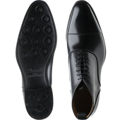 Herring Flynn R mens rubber-soled boots in black calf