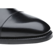 Herring Flynn R mens rubber-soled boots in black calf