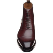Herring Flynn R mens rubber-soled boots in burgundy calf