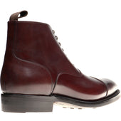 Herring Flynn R mens rubber-soled boots in burgundy calf