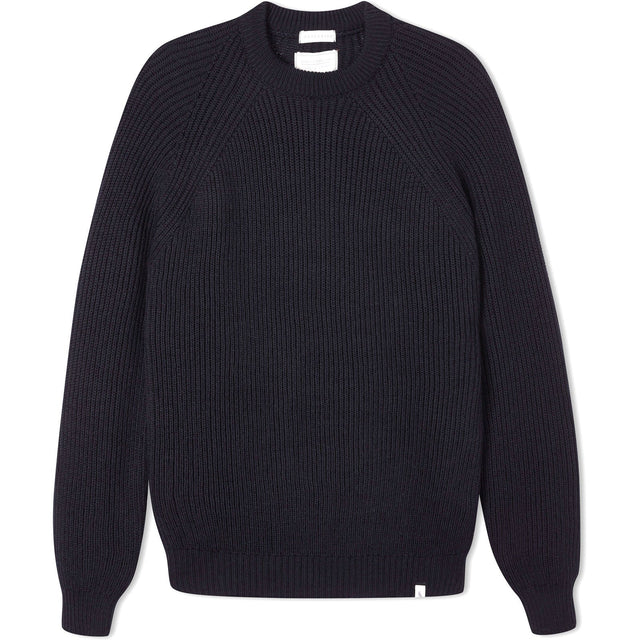 Herring Ford Crew Jumper by Peregrine in navy