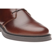 Herring Forge mens rubber-soled Chukka boots in brown calf
