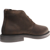 Herring Forge mens rubber-soled Chukka boots in brown waxy