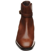 Herring George mens boots in brown waxy