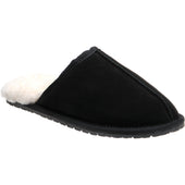 Herring Glen rubber-soled slippers in black