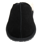 Herring Glen rubber-soled slippers in black