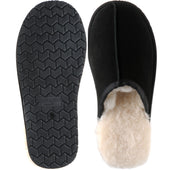 Herring Glen rubber-soled slippers in black