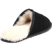 Herring Glen rubber-soled slippers in black