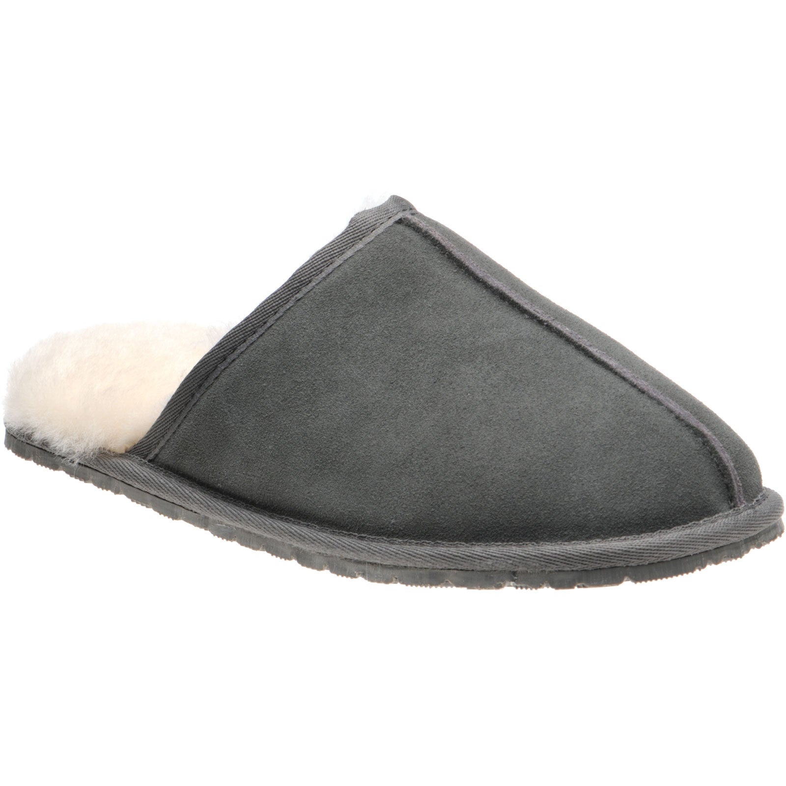 Herring Glen rubber-soled slippers in grey