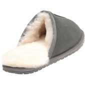 Herring Glen rubber-soled slippers in grey