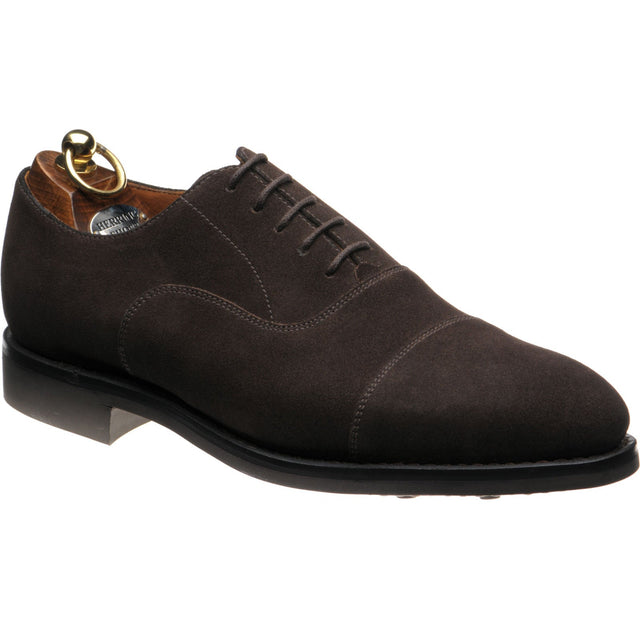 Herring Godalming (Rubber) mens rubber-soled in brown suede