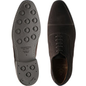 Herring Godalming (Rubber) mens rubber-soled in brown suede