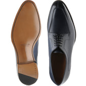 Herring Godwine mens Derby shoes in navy calf