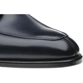Herring Godwine mens Derby shoes in navy calf