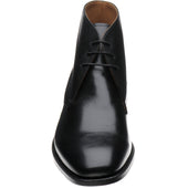 Herring Grays mens Chukka boots in black calf (second)