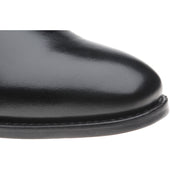 Herring Grays mens Chukka boots in black calf