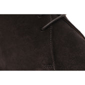 Herring Grays Rubber mens rubber-soled Chukka boots in brown suede
