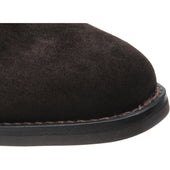 Herring Grays Rubber mens rubber-soled Chukka boots in brown suede