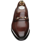 Herring Harlington mens loafers in brown calf