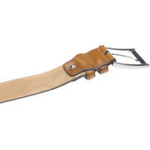 Herring Harrow Belt in chestnut calf