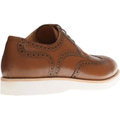 Herring Jack II mens rubber-soled brogues in tan calf
