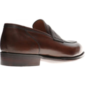 Herring James mens loafers in espresso calf