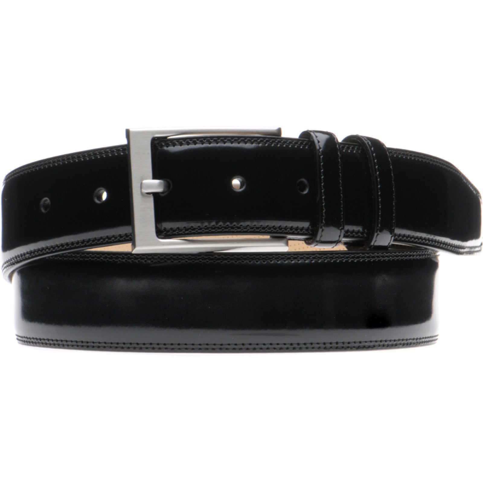 Herring Kensington Belt in black polished