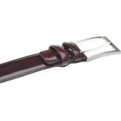 Herring Kensington Belt in burgundy polished