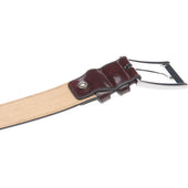 Herring Kensington Belt in burgundy polished